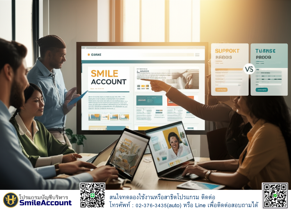 โปรแกรมบัญชี Smile Account